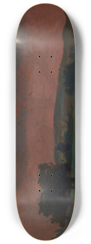 Jan Stanislawski - The Vistula in the Twilight 8.25 inch art skate deck