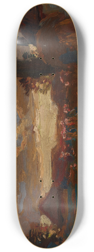 Jan Stanislawski - Ukrainian Landscape 8.25 inch art skate deck