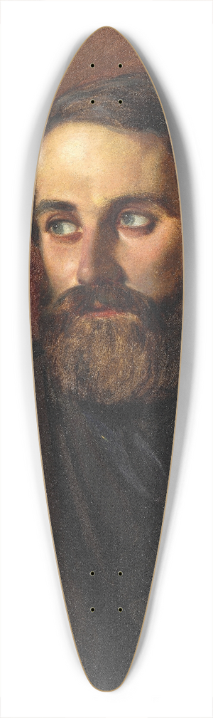 Anders Lunde - Kunstnerens selvportrt 39.3 inch art pintail longboard deck