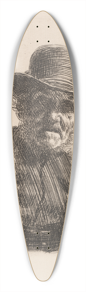 Anders Zorn - Beadle 39.3 inch art pintail longboard deck