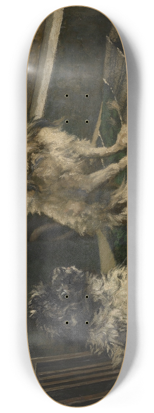 Jan Stobbaerts - Dogs 8.25 inch art skate deck