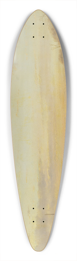 Andreas Schelfhout - Winter in Holland 39.3 inch art pintail longboard deck