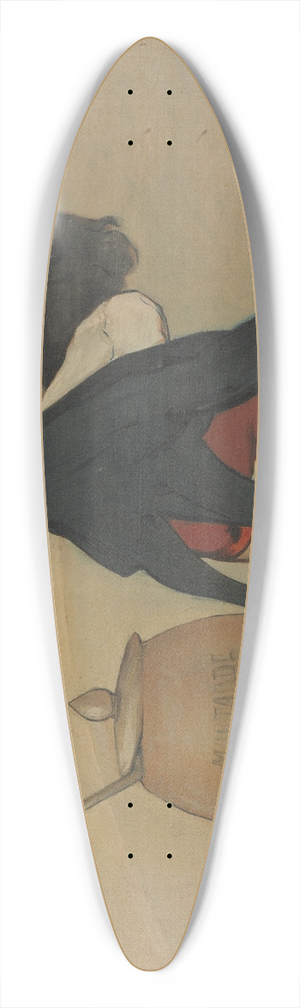 Andr Gill - Gambetta  Belleville 39.3 inch art pintail longboard deck