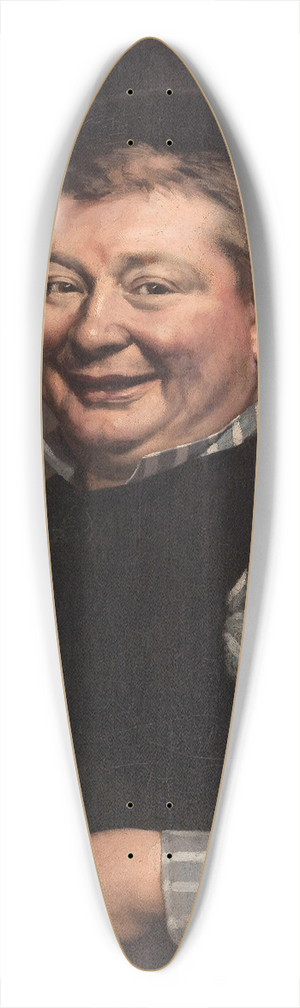 Andr Gill - Portrait du comdien Daubray 39.3 inch art pintail longboard deck