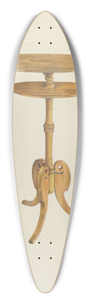 Angelo Bulone - Zoar Bed Side Stand 39.3 inch art pintail longboard deck