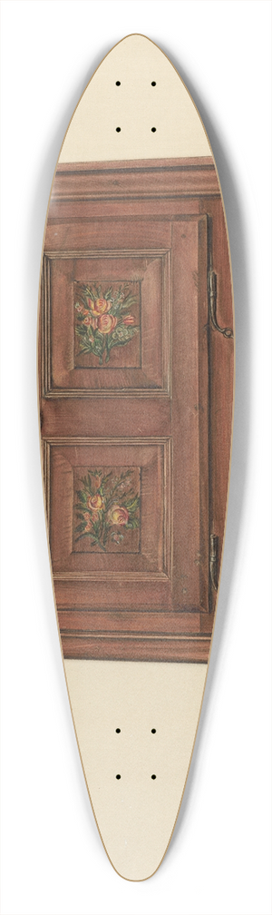 Angelo Bulone - Zoar Cherry Bonnet Cabinet 39.3 inch art pintail longboard deck