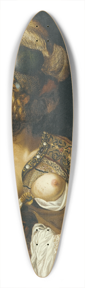 Angelo Caroselli - Omphale 39.3 inch art pintail longboard deck