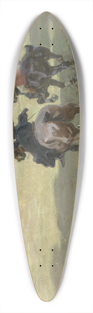Angelo Jank - Parforcejagd 39.3 inch art pintail longboard deck