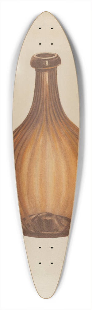 Anna Aloisi - Bottle 39.3 inch art pintail longboard deck