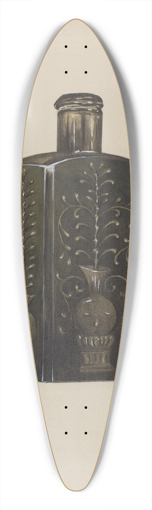 Anna Aloisi - Bottle 39.3 inch art pintail longboard deck