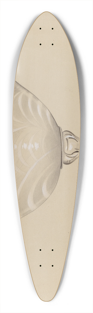 Anna Aloisi - Compote 39.3 inch art pintail longboard deck