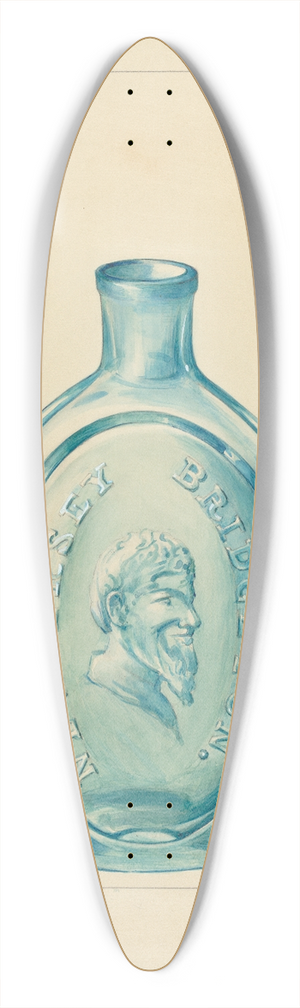 Anna Aloisi - Flask 39.3 inch art pintail longboard deck