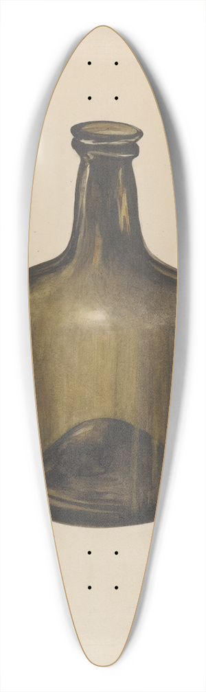 Anna Aloisi - Wine or Spirits Bottle 39.3 inch art pintail longboard deck