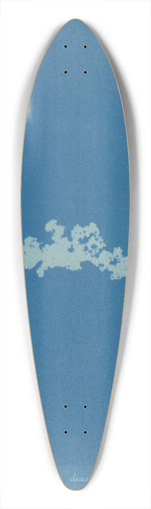 Anna Atkins - Padina deusta. 39.3 inch art pintail longboard deck