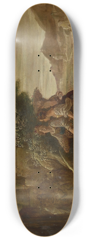 Jan Tengnagel - Mercury And Herse 8.25 inch art skate deck Jan Tengnagel - Mercury And Herse 8.25 inch art skate deck