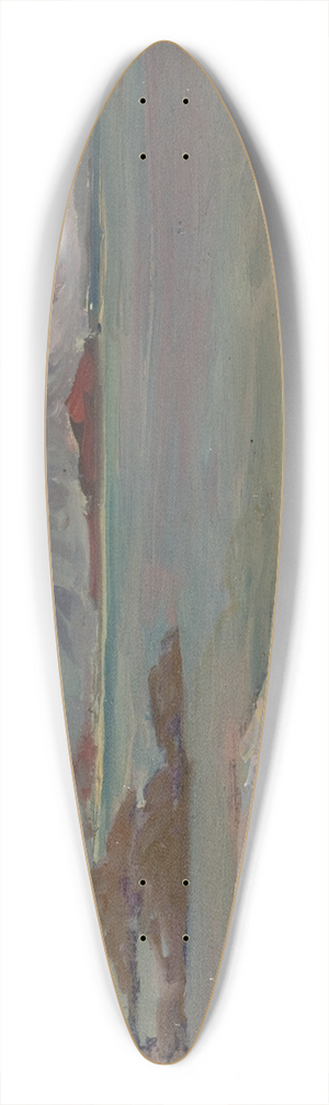 Anna Boberg - Mountains.Study from North Norway 39.3 inch art pintail longboard deck