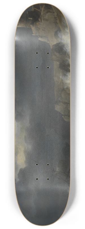 Jan Theunisz. Blanckerhoff - Seascape 8.25 inch art skate deck Jan Theunisz. Blanckerhoff - Seascape 8.25 inch art skate deck
