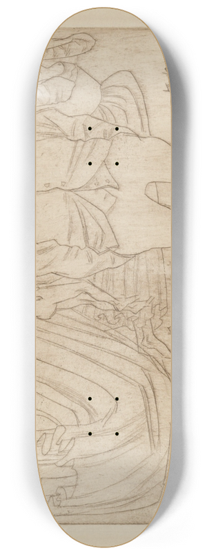 Jan Toorop - Een arme bliksem 8.25 inch art skate deck