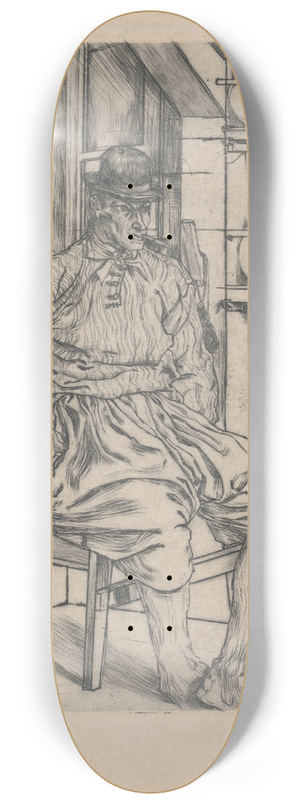 Jan Toorop - Fisherman from Marken 8.25 inch art skate deck