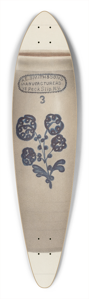Annie B. Johnston - Jar 39.3 inch art pintail longboard deck