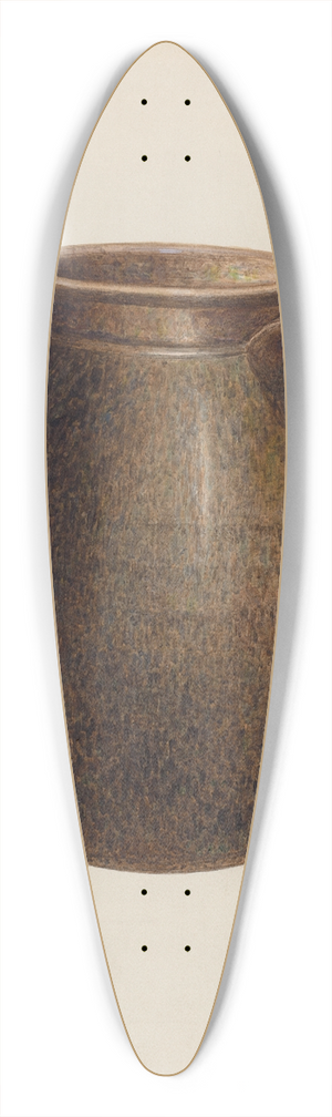Annie B. Johnston - Stoneware Jar 39.3 inch art pintail longboard deck