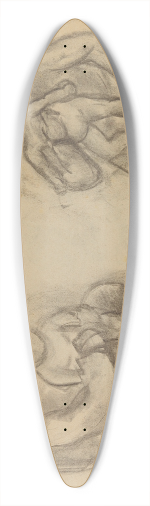 Anny Dollschein - Zwei mal Mutter mit Kind 39.3 inch art pintail longboard deck