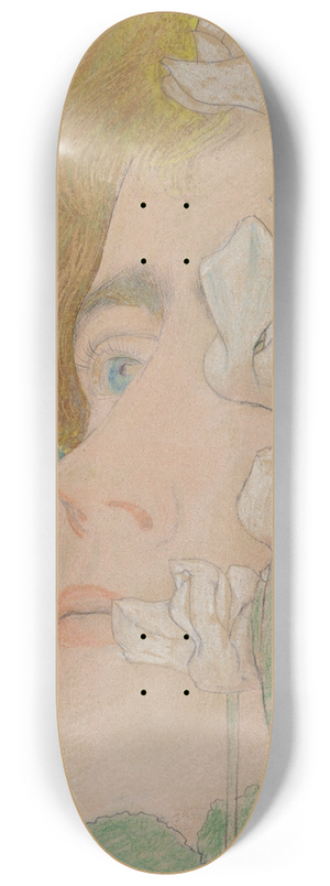 Jan Toorop - Margurite 8.25 inch art skate deck