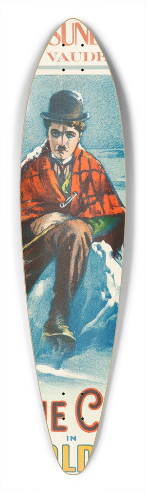 Anonymous - The Gold Rush 39.3 inch art pintail longboard deck