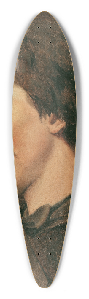 Anselm Feuerbach - Selbstbildnis 39.3 inch art pintail longboard deck