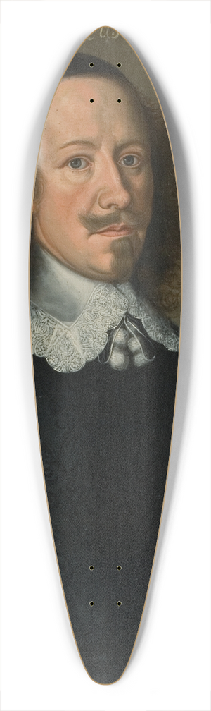 Anselm Van Hulle - Chrysostomus Coeler 39.3 inch art pintail longboard deck