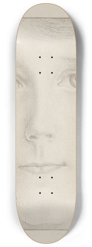 Jan Toorop - Portret van Willy Timmerman 8.25 inch art skate deck