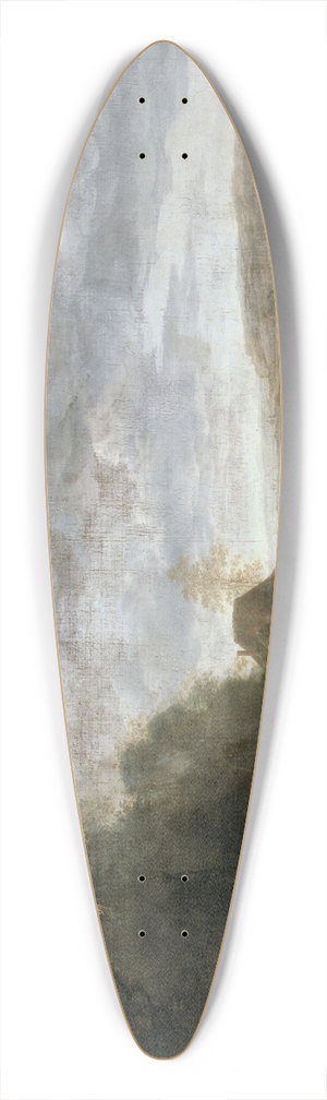 Anthonie Van Borssum - Landscape with Cattle 39.3 inch art pintail longboard deck