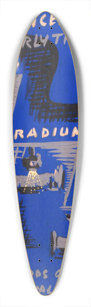 Anthony Velonis - Early cancer is curable if properly treated by surgery, radium, x-rays 39.3 inch art pintail longboard deck