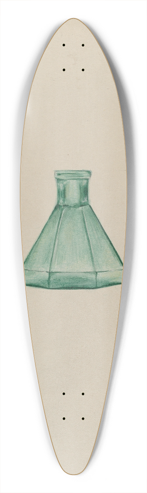 Anthony Zuccarello - Ink Well 39.3 inch art pintail longboard deck