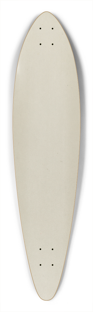 Anthony Zuccarello - Silver Salt Spoon 39.3 inch art pintail longboard deck