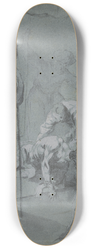 Januarius Zick - Enthauptung Johannes des Tufers 8.25 inch art skate deck