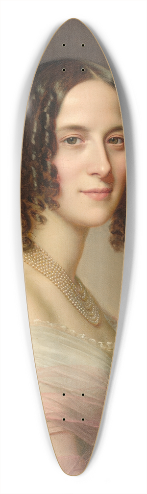 Anton Einsle - Weibliches Brustbild 39.3 inch art pintail longboard deck