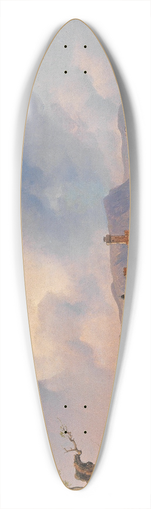 Anton Hansch - Sirmione 39.3 inch art pintail longboard deck