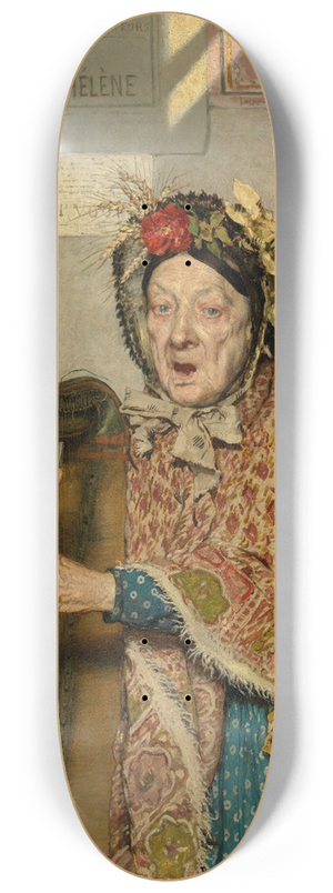 Jan van Beers - The Fallen Star 8.25 inch art skate deck