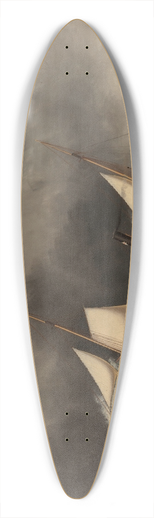 Antonio Jacobsen - Steam Ship 39.3 inch art pintail longboard deck
