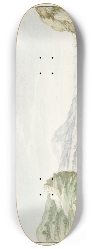 Jan van Call the elder - Gezicht op de Rijn bij Hammerstein 8.25 inch art skate deck