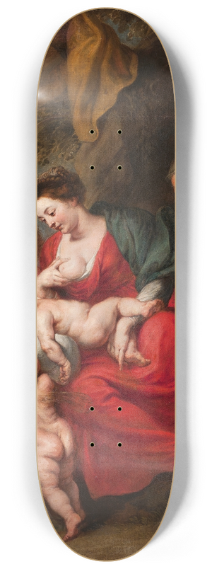 Jan Van Den Hoecke - The Holy Family 8.25 inch art skate deck