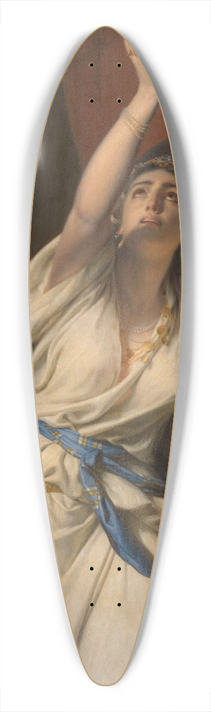 Antoon Van IJsendijck - Judiths Prayer 39.3 inch art pintail longboard deck