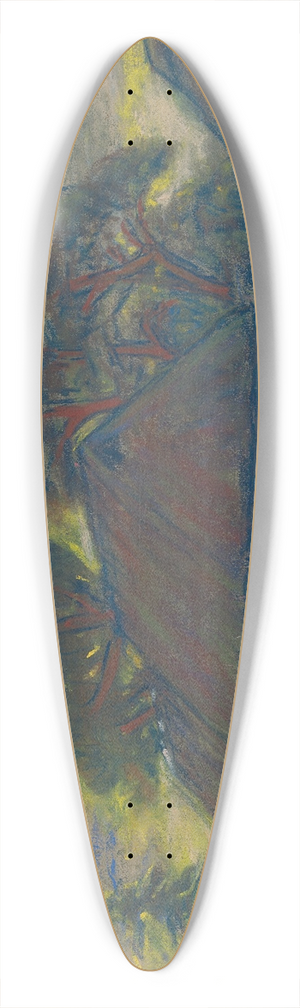 Ants Laikmaa - Taebla-Nomme 39.3 inch art pintail longboard deck