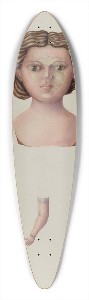 Archie Thompson - Doll (Composition) 39.3 inch art pintail longboard deck