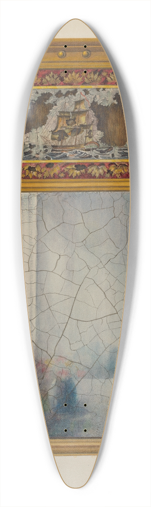Archie Thompson - Mirror 39.3 inch art pintail longboard deck