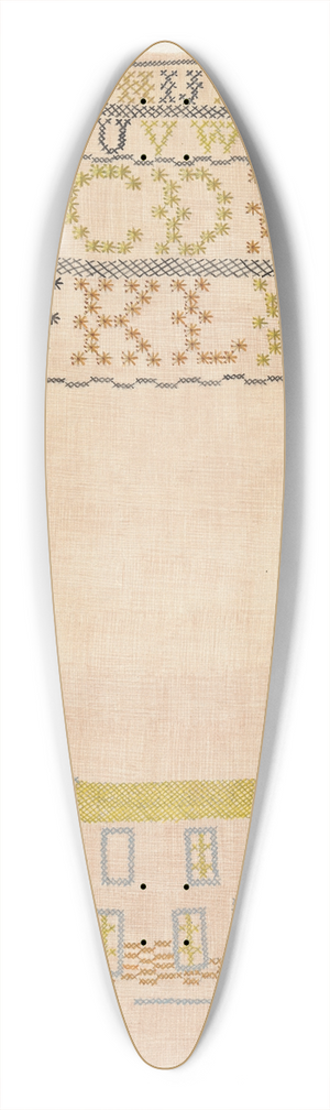 Arelia Arbo - Sampler 39.3 inch art pintail longboard deck