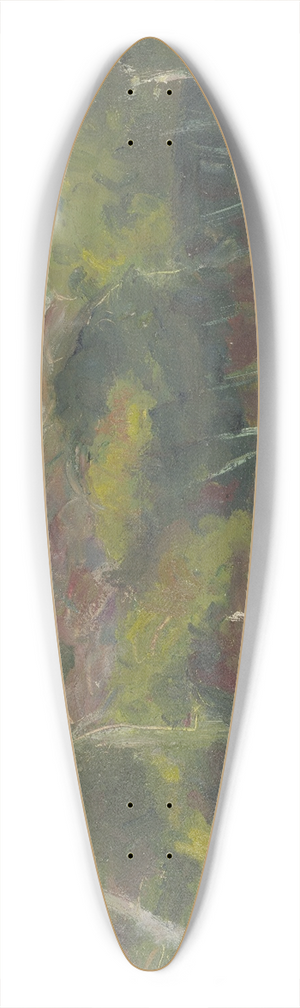 Arno Knig - Seascape 39.3 inch art pintail longboard deck