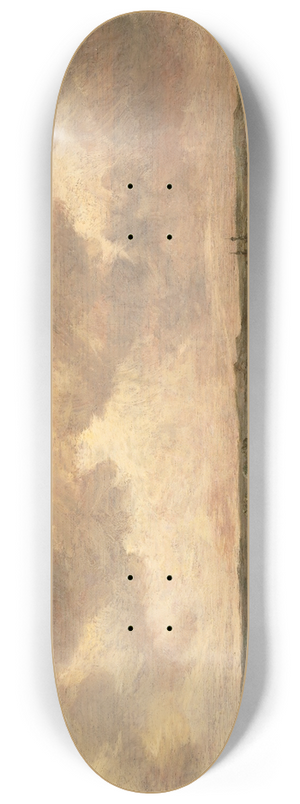 Jan van Goyen - Panoramic View of the River Spaarne and the Haarlemmermeer 8.25 inch art skate deck