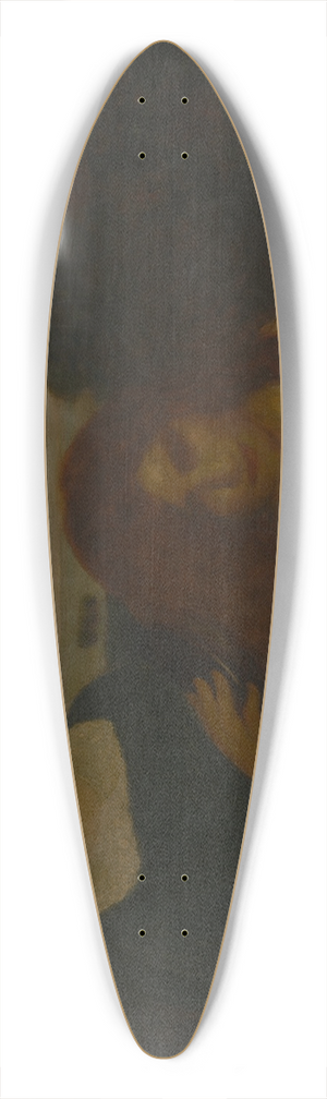 Arthur Bowen Davies - Rose toRose 39.3 inch art pintail longboard deck